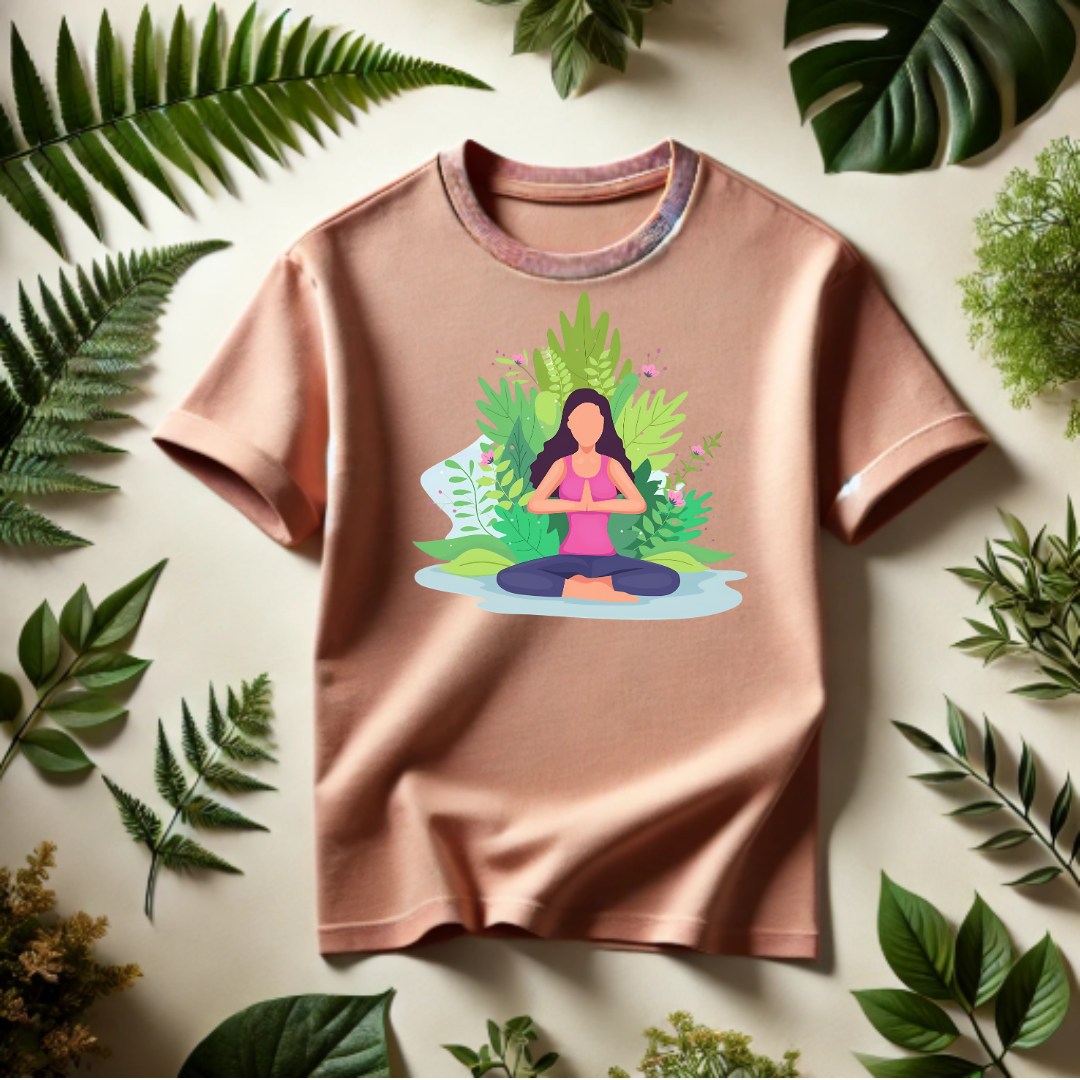 Yoga day special- Meditating women