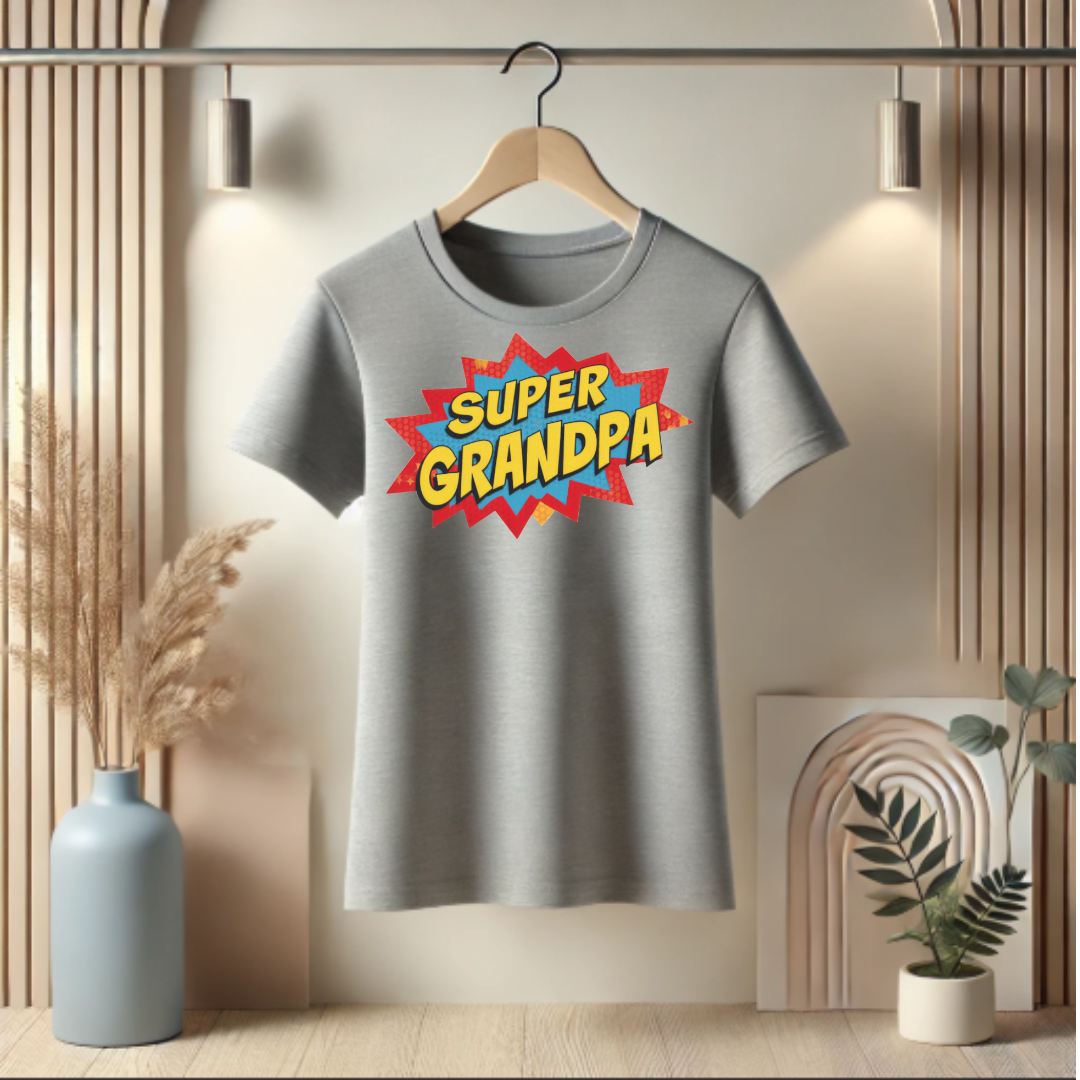 Super Grandpa- Father's day special- Men's Tshirt
