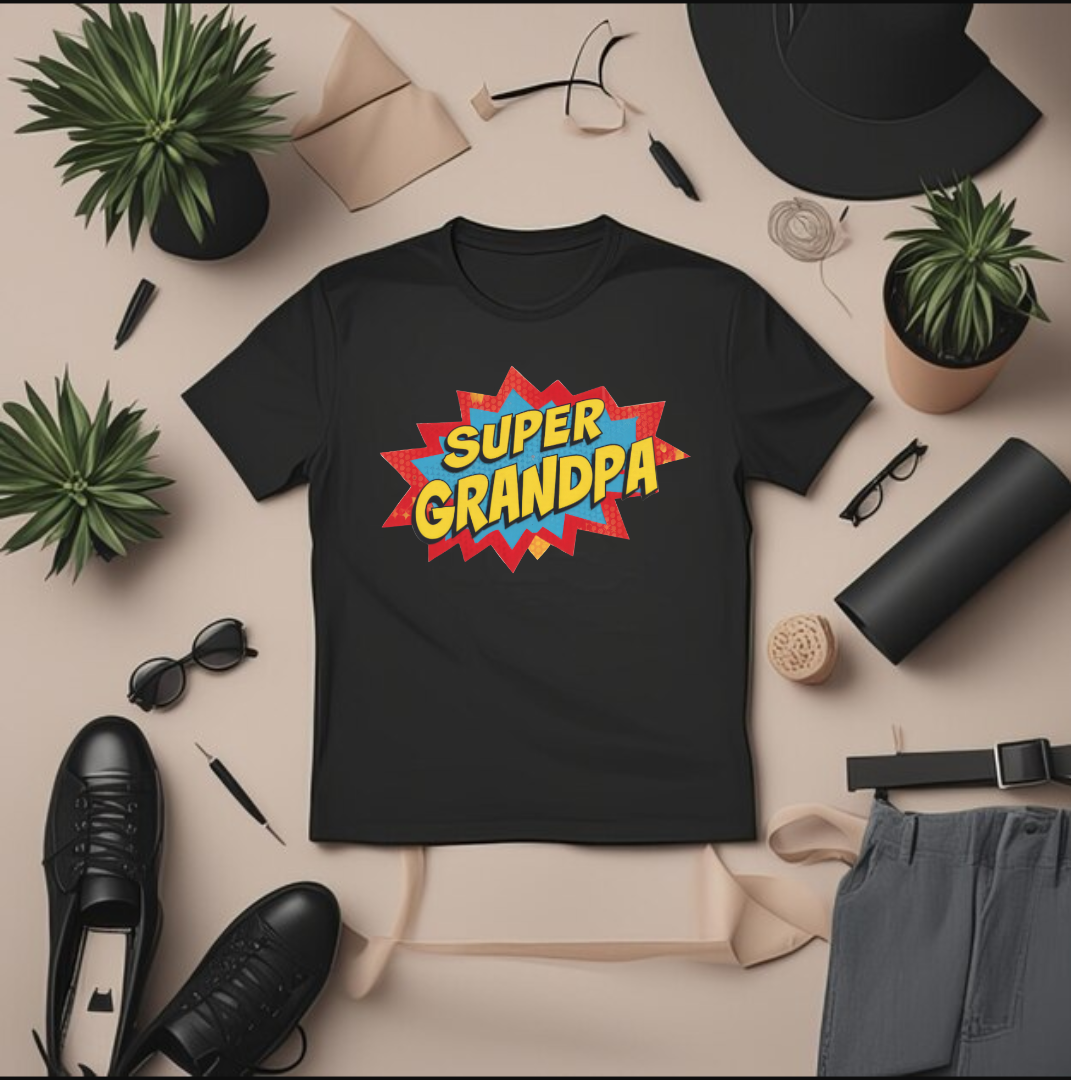 Super Grandpa- Father's day special- Men's Tshirt