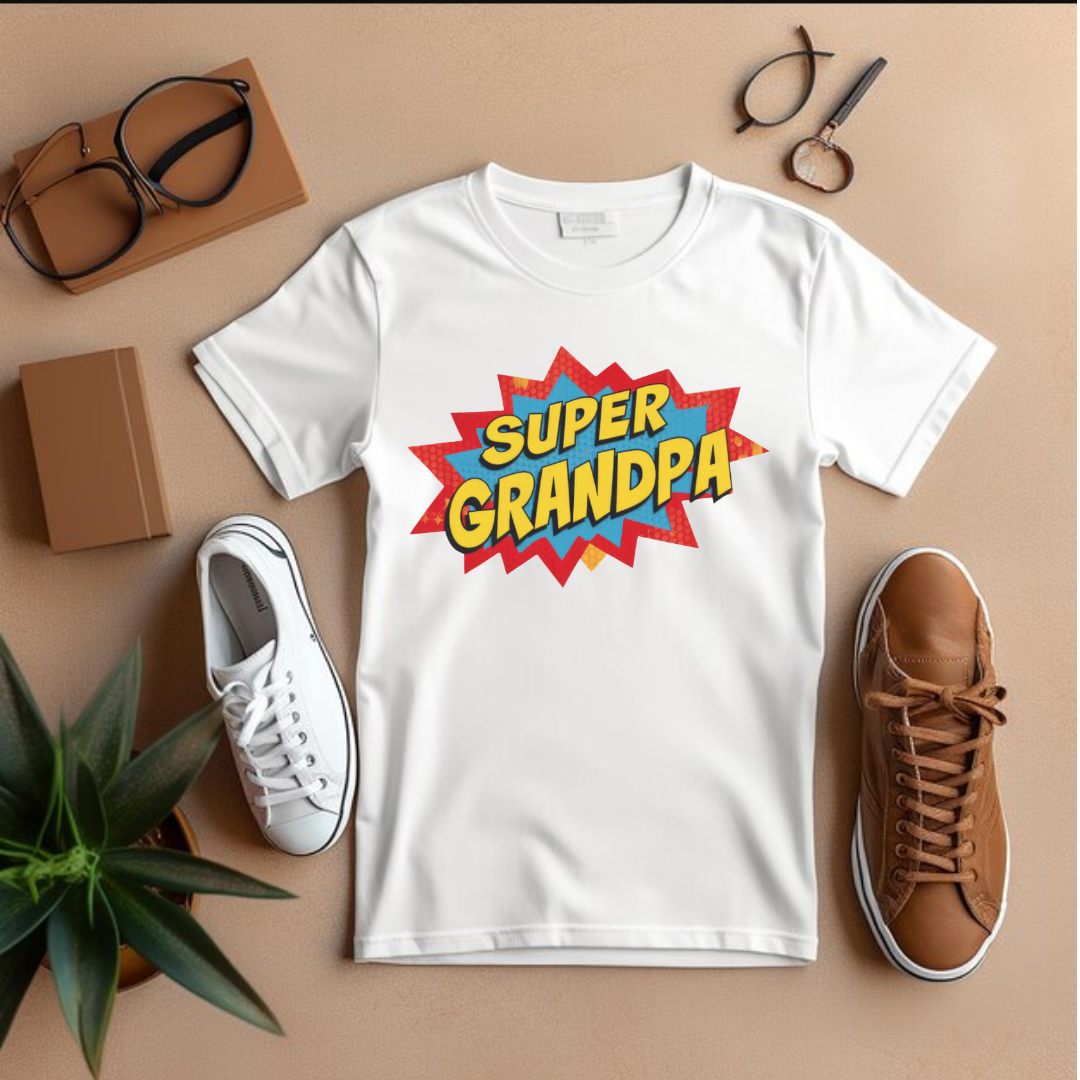 Super Grandpa- Father's day special- Men's Tshirt