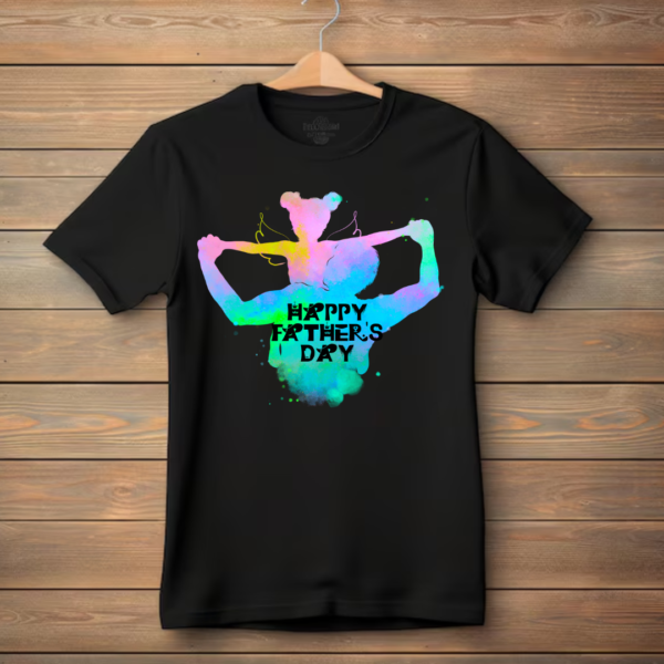 Father's day special- father daughter men's Tshirt - Image 4