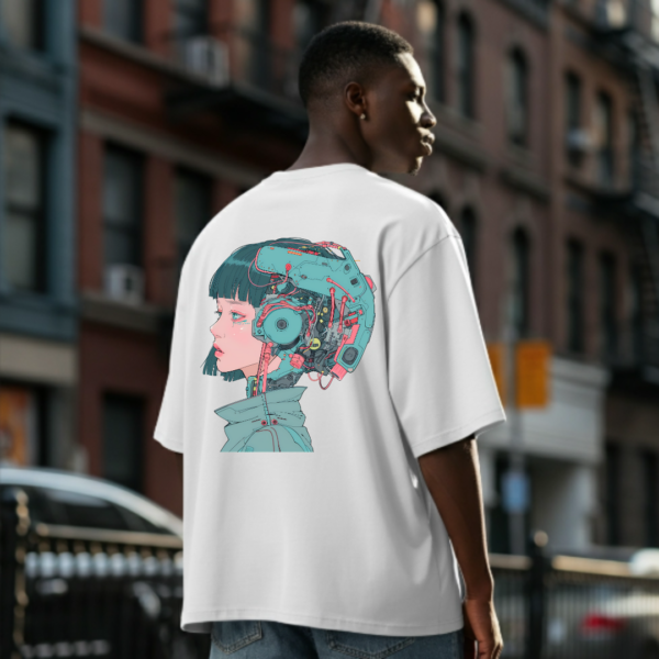 Cyber Empress- Premium Unisex Oversized Classic T-Shirt - Image 13