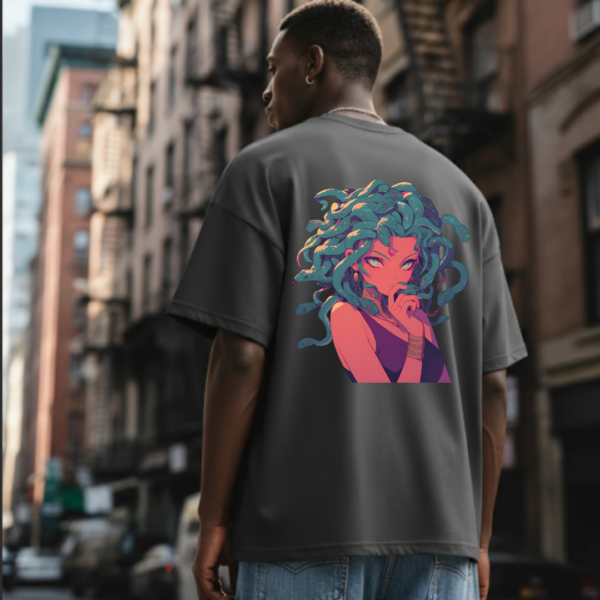 Snakes & sass- Premium Unisex Oversized Classic T-Shirt - Image 11