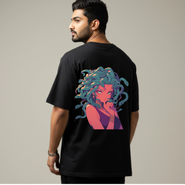 Snakes & sass- Premium Unisex Oversized Classic T-Shirt - Image 12