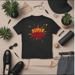 Super Father- Father's day special- men's Tshirt