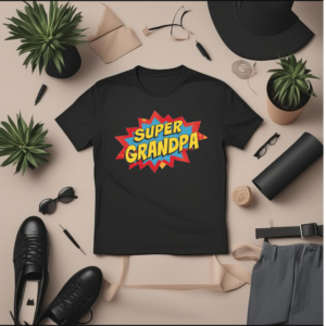 Super Grandpa- Father's day special- Men's Tshirt