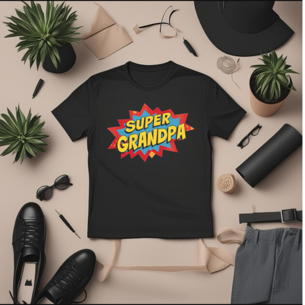 Super Grandpa- Father's day special- Men's Tshirt