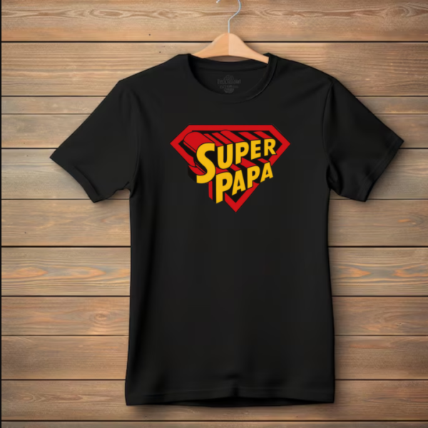 Super papa- Father's Day special- Men's tshirt - Image 2