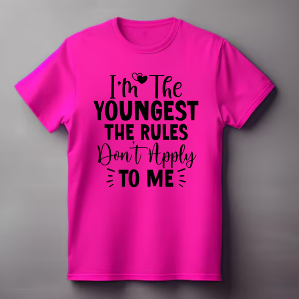 Youngest Sister- Women Tshirt - Image 7