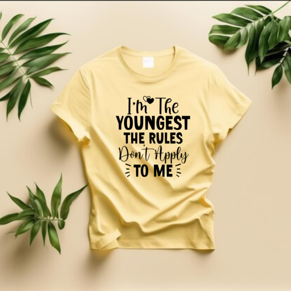 Youngest Sister- Women Tshirt - Image 8