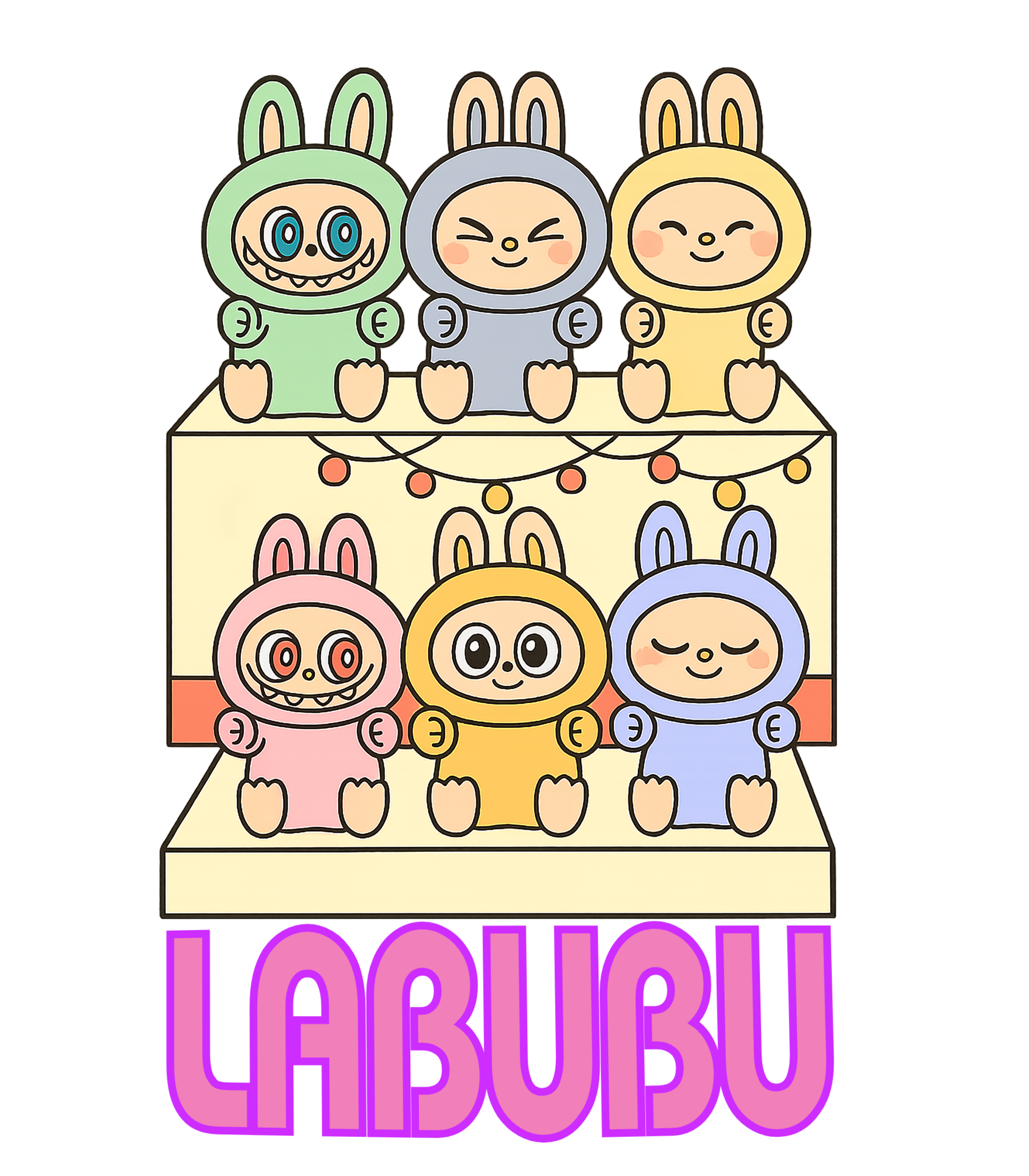 LABUBU Girl's T-Shirt - Image 5