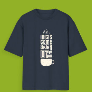 Coffee Lovers Unisex Oversized T-Shirt