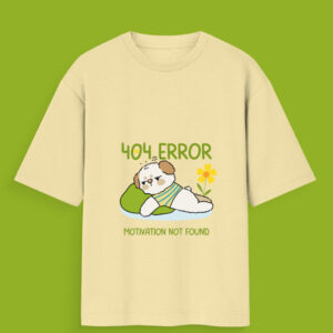 Cute dog Unisex Oversized T-Shirt